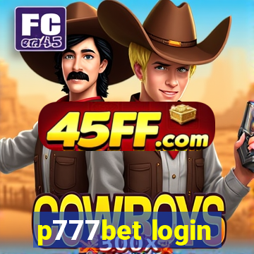 p777bet login